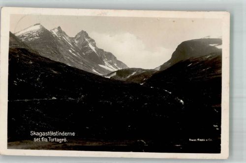 Lillehammer Klein Hamar Skagastölstinderne Turtagro Jotunheimen Motiv Norwegen Foto AK