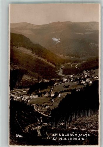 Spindleruv Mlyn Spindelmühle 1926 Foto AK