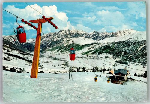 23030 Livigno 1973 Winter Seilbahn Cabinovia 3000