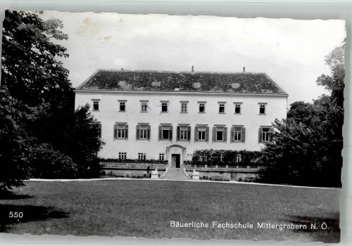 2020 Mittergrabern 1964 Foto AK Bäuerliche Fachschule