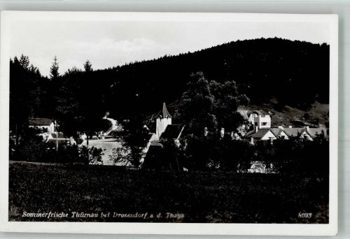 4062 Thürnau 1951 Foto AK Drosendorf