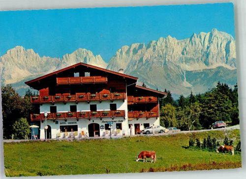 6370 Kitzbühel Foto AK Hotel Seebichl Auto