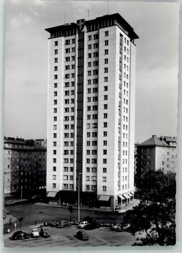 1050 Wien 5. Bezirk, Margareten Foto AK Hochhaus südturm Matzleinsdorferplatz