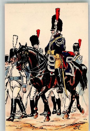 Elite Gendarmerie d. Kaiserlichen Garde 1807 Nr. 8 Befreiungskrieg 1789-1815 Künstlerkarte