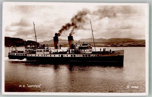 P.S. Jupiter Gebaut v. J. and G. Thomson Raddampfer