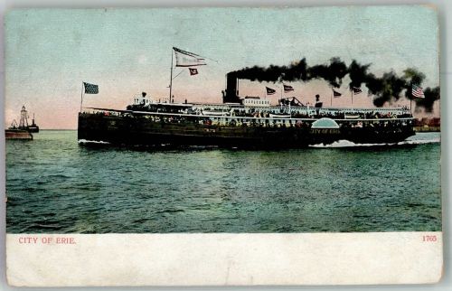City of Erie Raddampfer 1908
