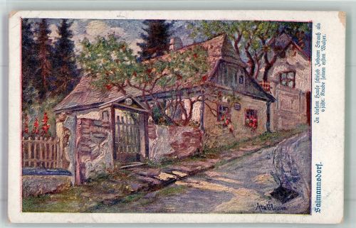 Wien 19. Bezirk, Döbling Salmannsdorf Deutschnationaler Verein für Österreich Nr. 70 Strauß, Franz Josef Künstlerkarte