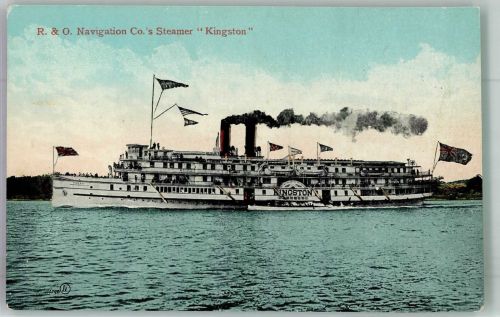 Streamer Kingston R. u. O. Navigation Co. Raddampfer
