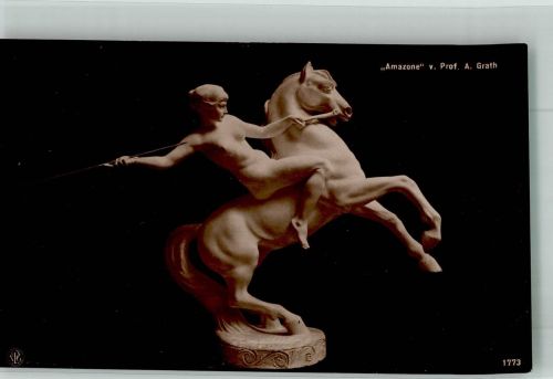 Amazone v. Prof. A. Grath NPG 1773 Skulptur (Erotik)