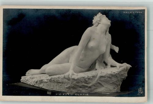 Clytie v. Virieux Raphael Tuck u. Fils Serie IX N 84 Skulptur (Erotik)