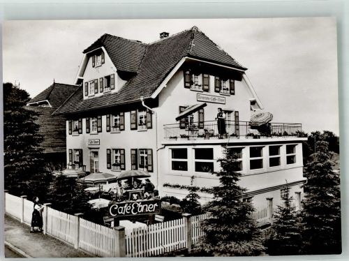 79865 W7821 Grafenhausen , Hochschwarzw - Gasthaus Cafe Ebner