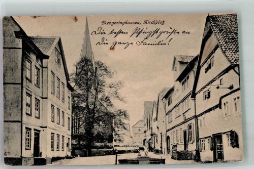 34454 W3548 Mengeringhausen - Kirchplatz