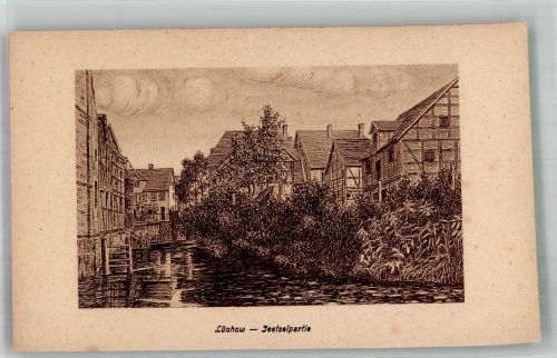 29439 W3130 Lüchow Wendland Künstlerkarte Jeefzel