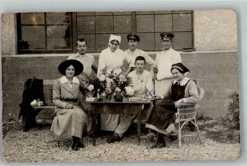 85049 W8070 Ingolstadt , Donau 1916 - Lazarett Krankenschwestern