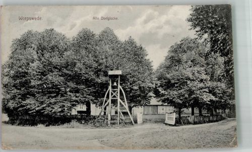 27726 W2862 Worpswede 1911 - Alte Dorfglocke
