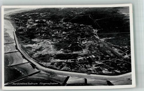 26579 W2985 Baltrum - WK II Fliegeraufnahme