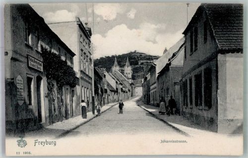 06632 O4805 Freyburg Unstrut 1906 - Johannisstrasse