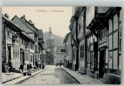 06547 O4713 Stolberg Harz - Ritterstrasse Hotel Preussischer Hof