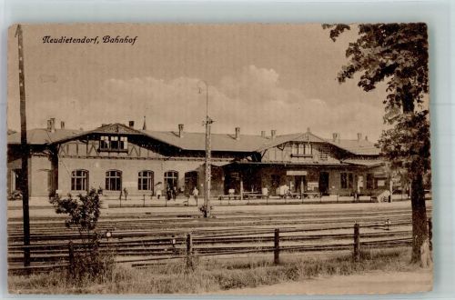 99192 O5103 Neudietendorf 1917 - Bahnhof Neudietendorf