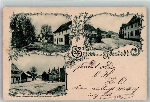 99198 O5101 Udestedt 1900 - Dorfstrassen
