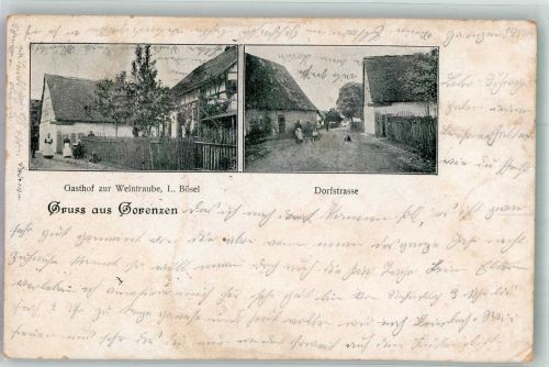06343 O4271 Gorenzen - Gasthaus zur Weintraube Dorfstrasse