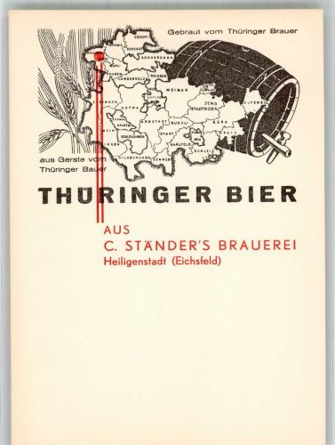 O5630 Heilbad Heiligenstadt Ständers Brauerei Brauerei