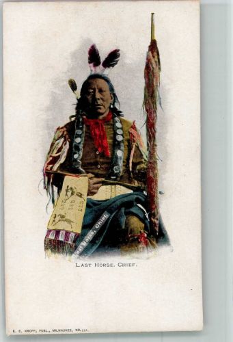 Last Horse Chief Indianer