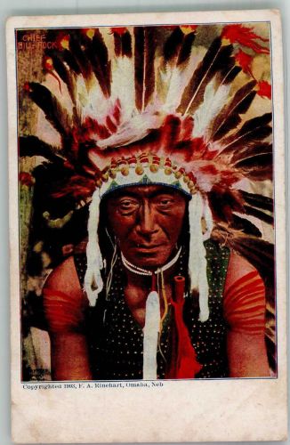 Häuptling Indianer 1903