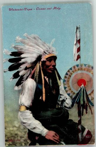 Wakauhi-Napa - Comes out Holy Indianer 1908