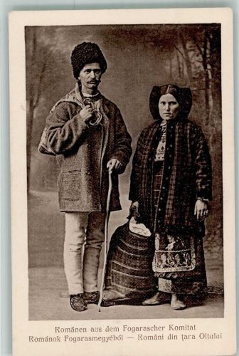 Romani din tara Oltalai Verlag Drotleff Nr. 429 Trachten Rumänien 1916