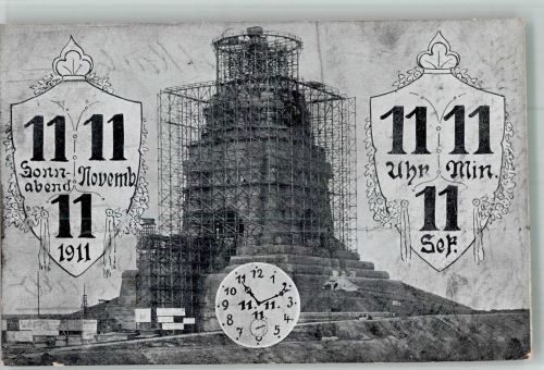 11.11.11. 11-12 Leipzig Stempel Datumskarte