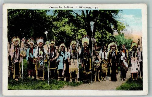 Comanche Indians of Oklahoma Nr. 17 Indianer 1925