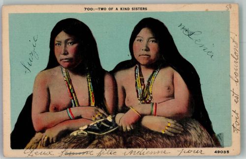 Two of a Kinb Sisters Indianer