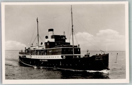 Dampfer Helsingborg Seebäderschiff Foto AK