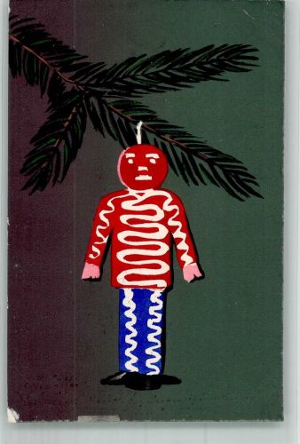 Christbaumschmuck Serie 16 Nr. 4 Lebkuchen 1901 Gebrauchsspuren