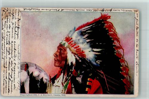 Chief Indianer 1907 Gebrauchsspuren