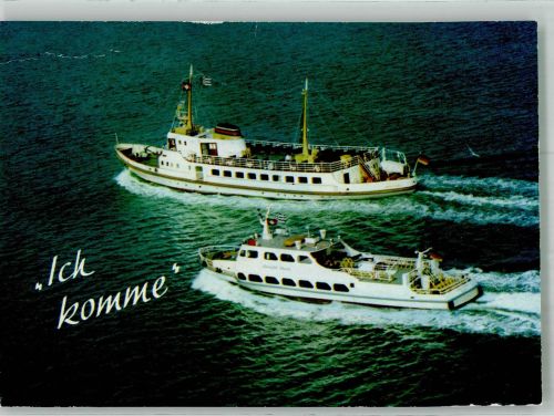Fliegeraufnahme MS Donald Duck Seebäderschiff