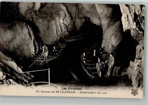 Berharram Grotte Die Pyrenees Tropfsteinhöhle