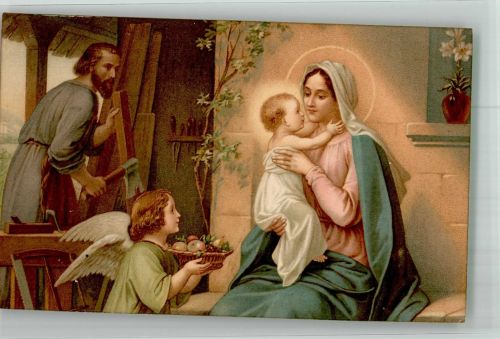 Neujahr Hl. Familie Engel Weihnachten