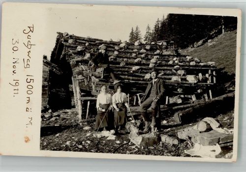 Buschweg 30.11.1911 Wandern
