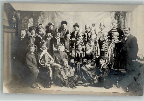 Gruppenfoto Volksschauspiel 1905
