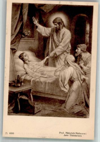 Jairi Töchterlein A.A. Ackermann`s Kunstverlag Serie 601 Nr. 6003 Hoffmann, H. Künstlerkarte