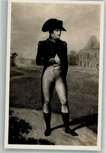 sign. Isabey Jean Baptiste Bonaparte 1. Consul in Malmaison Napoleon Künstlerkarte