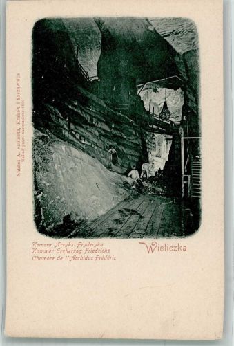 Groß Salze Wieliczka Kammer Erzherzog Friedrichs Salzbergwerk