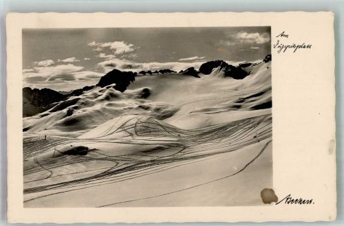 Foto E. Beckert Am Zugspitzpass Wintersport