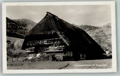 Im Gutachtal Schwarzwaldhaus