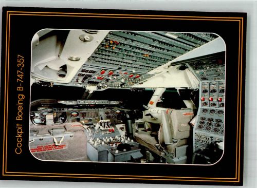 Boeing Jumbo B 747-357 Cockpit Swissair