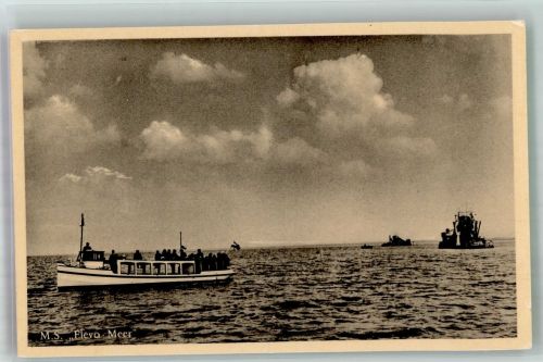 Harderwijk Fahrgastschiff MS Flevo-Meer Seebäderschiff Foto AK