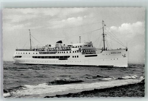W2401 Travemünde Fährschiff MS Nordland Fähre Foto AK