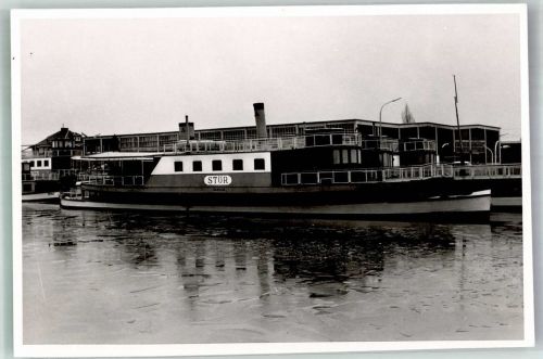 W3250 Hameln Fahrgastschiff Stör Binnenschiff Privatfoto AK